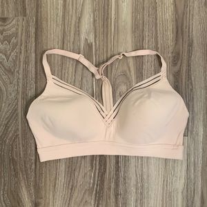 Athleta sports bra ballerina pink